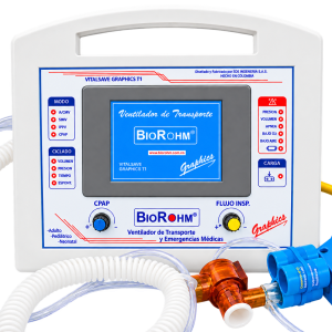 Ventilador de Transporte VitalSave Graphics T1